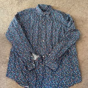 Ralph Lauren 3XLT Floral Buttondown Long Sleeve